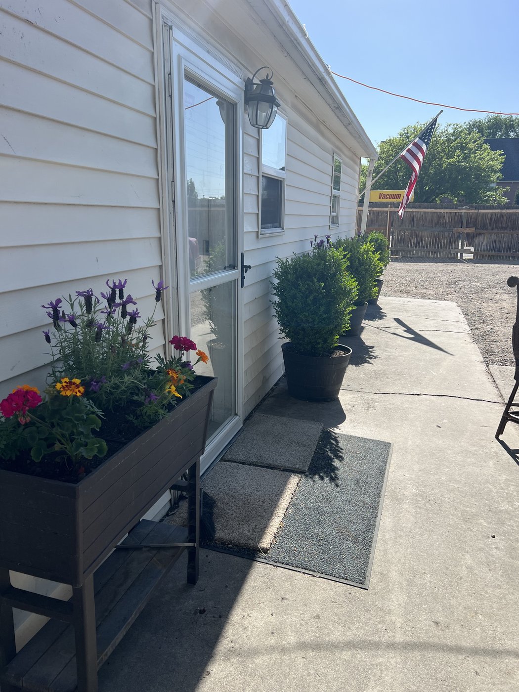 Front porch of a Phoenix Rising house